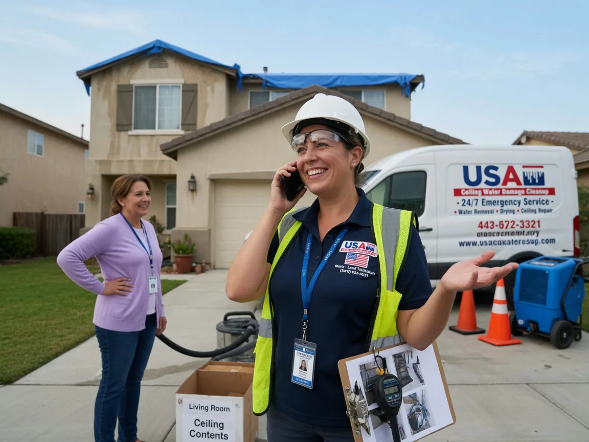 Ceiling Water Damage Restoration Hoven, SD FAQs